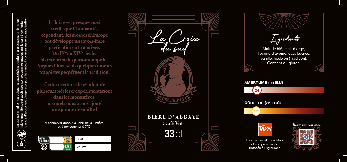 La Croix du Sud - Abbaye - 33 CL