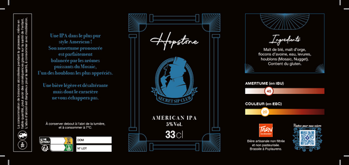 HopeStone -IPA- 33 CL