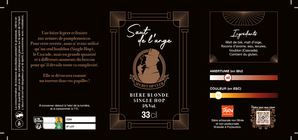 Saut de l'ange -Blonde- 33 CL