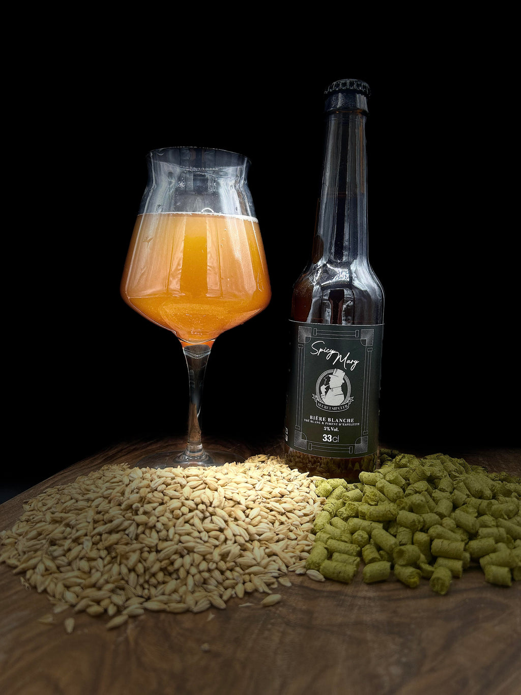 Spicy Mary - Blanche Thé Piment - 33 CL
